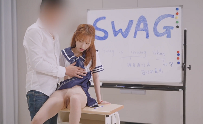 台湾美女「XinXin@ezrabebe」FapHouse×Swag.LS-0018。女子学生への体内射精、好色な教師による性教育…特別な指導法が女子学生に深い印象を残す。