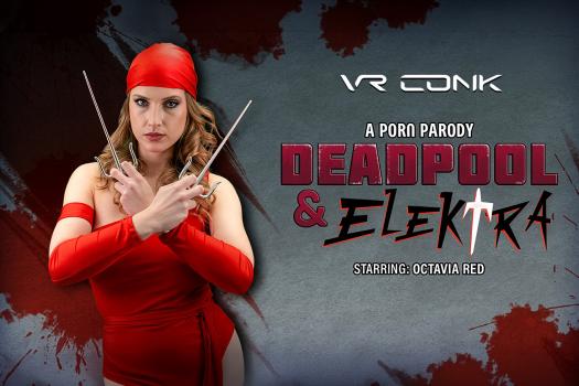 VR Cosplay X - Octavia Red - Deadpool And Electra A XXX Parody