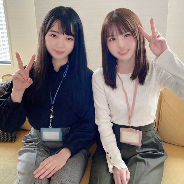 FC2PPV 3954834 【110】同じ会社の先輩と後輩。清楚美女2人とハーレムセックス♡史上最高の幸せ連続中出し。♡夢の世界♡