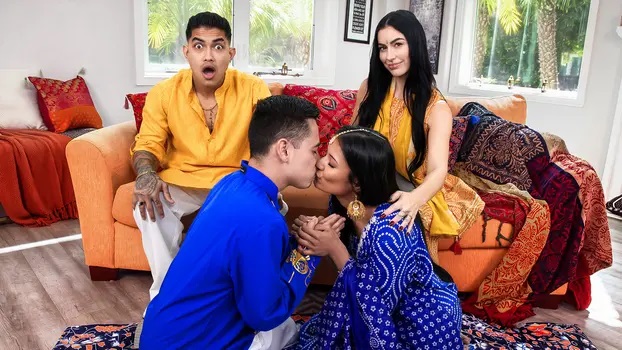 Mom Swap - Venus Valencia , Viva Athena - Family Tradition: You Are 18 Now, We Have to Teach You How to Fuck